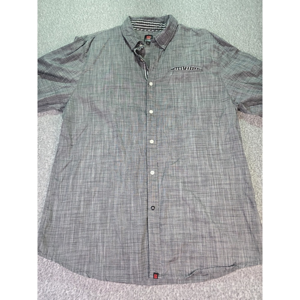 Ocean Current Button Up Long Sleeve Shirt XL